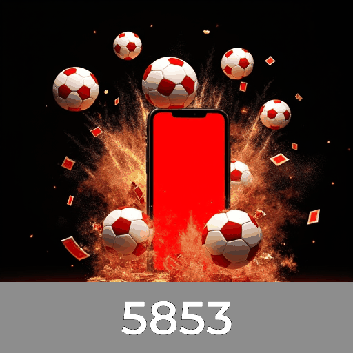 5853