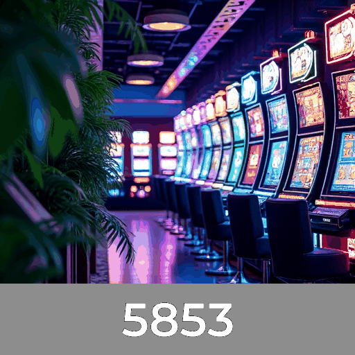 5853