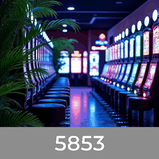 5853