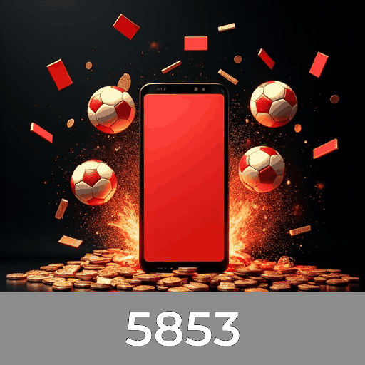 5853